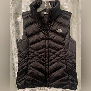The North Face Black Quilted Vest